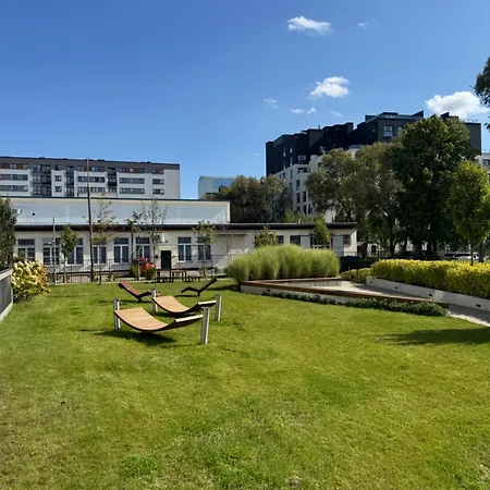 Designerski Wola - Parking Gratis - Klimatyzacja - Blisko Centrum - Smarttv דירה