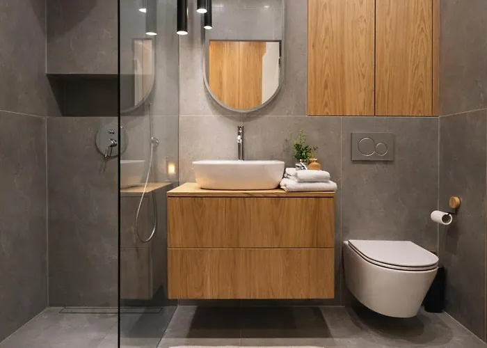 Apartment Designerski Wola - Parking Gratis - Klimatyzacja - Blisko Centrum - Smarttv